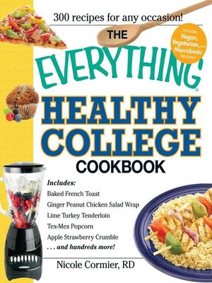 cover image of The Everything Healthy College Cookbook
